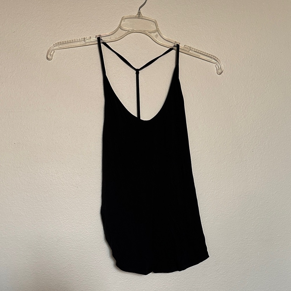 lululemon Black Strappy Tank Top